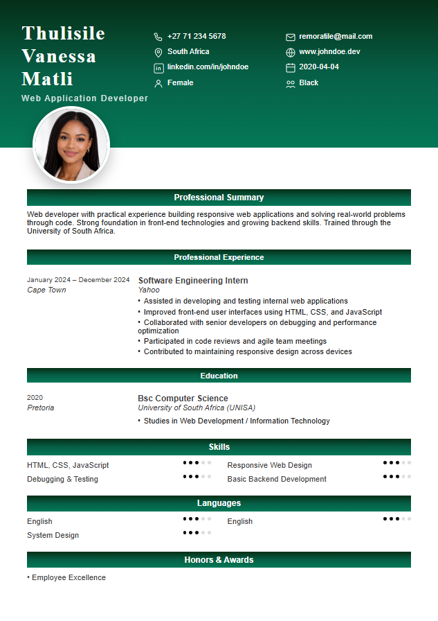 ATS Resume
